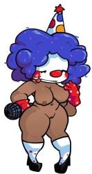 1girls alternate_color animated beat_the_clown_(hydie) clown clown_girl doodlydoodle female friday_night_funkin friday_night_funkin_mod hydie milf sprite_edit tagme