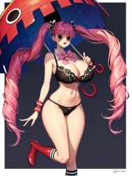 1girls ai_generated female female_only iyuyu240824 lingerie one_piece perona solo