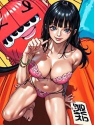 ai_generated female female_only iyuyu240824 lingerie nico_robin one_piece