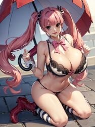 1girls ai_generated female female_only iyuyu240824 lingerie one_piece perona solo