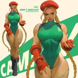 1girls 2024 big_breasts blonde_hair blonde_hair_female blue_eyes boots breasts british cammy_white capcom curvaceous curvy curvy_body curvy_figure female female_only fighter fully_clothed gloves ickpot leotard long_hair long_hair_female solo solo_female solo_focus street_fighter tagme thick_thighs thighs