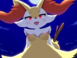 1girls animated braixen breasts censored cowgirl_position cum cum_in_pussy cum_inside female furry furry_female game_freak male nintendo nipples penis penis_in_pussy pokemon pokemon_(species) pussy rmtwo sex solo solo_female solo_focus sound tagme ugobeta vaginal_penetration video