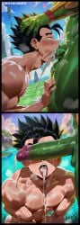 2025 2boys abs ai_generated anal anal_sex ass balls bara biceps big_ass blonde_hair blush bubble_butt dat_ass dragon_ball dragon_ball_super dragon_ball_z erect_penis erection facesitting facial_markings haruartx huge_ass large_penis light-skinned_male light_skin male male/male male_penetrated male_penetrating male_penetrating_male master_and_student muscular muscular_male nude nude_male pecs penis piccolo round_ass son_gohan spiked_hair sweat sweating sweaty_body testicles yaoi