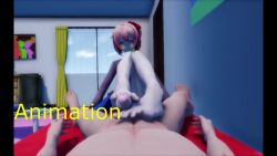 barefoot doki_doki_literature_club feet feet_up foot_fetish footjob mmd sayori_(doki_doki_literature_club) stomp stomped stomping tagme trample trampling video