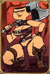eva (tdi) from total drama island by yenvudu