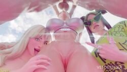 1boy 30_seconds 3d 3girls animated ariana_grande ariana_grande_(fortnite) big_breasts billie_eilish billie_eilish_(fortnite) bimbo blowjob breasts celebrity deepthroat fellatio female female_focus fortnite group_sex huge_breasts large_breasts lecheryamoreva light-skinned_female light_skin longer_than_30_seconds male moaning opennsfwsp oral oral_sex penis pov real_person sabrina_carpenter sabrina_carpenter_(fortnite) sex sound straight tagme veedeeshka video voice_acted