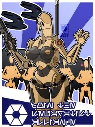 b1 battle droid from star wars by skwid
