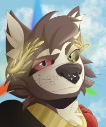 absurd_res accessory animal_crossing animate_inanimate anthro armor arms_tied big_nose bodily_fluids bound bracers cape cheek_tuft clothing crown cum cum_pool cumshot deity domestic_cat dominant ejaculation european_mythology eyebrows facial_piercing facial_tuft felid feline felis genital_fluids greek_mythology growth halo headgear heterochromia hi_res humiliation isabelle_(animal_crossing) kralex leaf leaf_crown legs_tied living_clothing macro mammal mangledtoska micro morgana_(persona) mythology neck_tuft nintendo nose_piercing nose_ring nude persona_(series) persona_5 piercing raised_eyebrow ring_piercing sky smug smug_expression smug_face smug_grin snout toga tuft worship