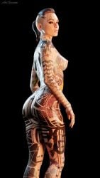 jack (mass effect) from mass effect by aw-gazzam