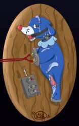 absurd_res after_rape after_sex amputee animal_genitalia bodily_fluids bondage bondage bound cloaca collar condom condom_in_cloaca condom_inside condom_on_belly condom_on_head crying cum cum_from_penis disability feral filled_condom forced free_use gag gagged generation_7_pokemon genital_fluids genitals hi_res horizontal_cloaca male nintendo penis pokemon pokemon_(species) popplio rape sex sexual_barrier_device shock_collar shocked solo tapering_penis tears volx