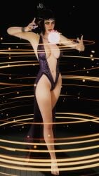 baldur's_gate_3 boob_window dress female_only munchyman25 shadowheart spellcasting virtamate