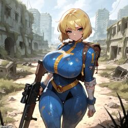vault girl from fallout by (titancore)