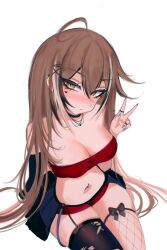 1girls ahoge antenna_hair bare_belly bare_chest bare_hands bare_midriff bare_navel bare_shoulders bare_skin belly belly_button belly_button_piercing blank_expression blank_eyes blank_stare blue_fingernails blue_nail_polish blue_nails breasts brown_eyebrows brown_eyes brown_eyes_female brown_hair brown_hair_female choker cleavage curvaceous curvaceous_body curvaceous_female curvaceous_figure curvaceous_hips curvaceous_thighs curvy curvy_body curvy_female curvy_figure curvy_hips curvy_thighs digital digital_art digital_drawing digital_drawing_(artwork) digital_media digital_media_(artwork) emotionless exposed_belly exposed_chest exposed_midriff exposed_navel exposed_shoulders exposed_skin eyebrows_visible_through_hair female female_focus female_only fingernails fingers hair_between_eyes hair_clip hair_clips hairclip hairclips head_tilt high_resolution highres hololive hololive_english hololive_english_-council- hololive_english_-promise- hourglass_figure lean_figure long_hair looking_at_viewer looking_up looking_up_at_viewer medium_breasts midriff nail_polish nails nanashi_mumei narrow_waist navel navel_piercing navel_piercings necklace neutral_expression peace_sign pierced_belly_button pierced_navel s7nsles shoulders sign simple_background sitting slender_body slender_waist slim_waist solo thick_thighs thighs tilted_head upper_body v v_sign virtual_youtuber white_background wide_hips