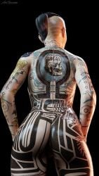 jack (mass effect) from mass effect by aw-gazzam
