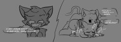 astro57 big_ass big_penis breasts calling cellphone doggy_style femboy furry grayscale huge_breasts knot knotted_penis koracaesh leonardo2104 male netorare ntr penis phufuru_(koracaesh) sex spanish_dialogue spanish_text stomach_bulge tears video_call video_camera