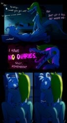 anthro asgore_running_over_dess asriel_dreemurr bedroom blonde_hair bovid bratty_(undertale) breasts caprine comic cowgirl_position crocodile crocodilian curved_horn dialogue duo english_text facial_hair fakezego female floppy_ears from_front_position glowing glowing_eyes goat goatee hair hi_res horn hug inside interspecies male male/female mammal meme night non-mammal_breasts on_bottom on_top penetration penile penile_penetration penis_in_vagina purple_eyes reptile scalie sex slim_anthro slim_female smile smirk text undertale undertale_(series) vaginal_penetration