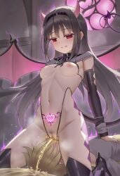 1boy 1girls 2024 ahe_gao ai_generated akemi_homura black_hair cunnilingus facesitting femdom golden_shower horn horns horny horny_female human human_only in_search_of_holy_water licking licking_pussy long_hair magia_record:_mahou_shoujo_madoka_magica_gaiden magical_girl mahou_shoujo_madoka_magica oral oral_sex peeing peeing_on_another pleasure_face puella_magi_madoka_magica sitting sitting_on_face sitting_on_person sitting_pee succubus urinating urinating_female urination urine vampire vampire_girl victory young