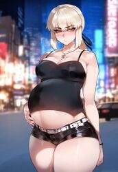 1girls ai_generated alternate_breast_size artoria_pendragon artoria_pendragon_(alter) artstyle_imitation blonde_hair breasts fate/grand_order fate_(series) female floox hi_res high_resolution large_breasts light-skinned_female light_skin long_hair naughty_face pale-skinned_female pale_skin pregnant saber_alter stable_diffusion thiccwithaq_(ai_style) thick_thighs thighs yellow_eyes