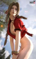 10:16 1girls 3d 3d_(artwork) 4k aerith_gainsborough ass belly belly_button braids breasts breasts breasts closed_mouth female female female_focus female_pubic_hair final_fantasy final_fantasy_vii final_fantasy_vii_remake jacket light-skinned light-skinned_female light_skin necklace nipples open_eyes outdoors partially_clothed patreon patreon_username pubic_hair red_jacket roosterart small_breasts solo solo_female solo_focus standing subscribestar subscribestar_username