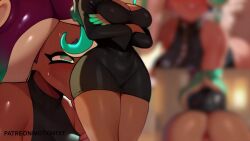 ai_generated arms_crossed big_ass big_breasts blowjob dark-skinned_female marina_(splatoon) motion_txt sound sound_effects tagme tentacle_hair thick_thighs thighs tight_clothing tight_dress video voluptuous wide_hips