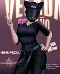 argentina big_breasts black_clothing black_nails breasts darkusomega female female_focus female_only helmet motorcycle_helmet nail_polish nimu nimu_(irl) painted_nails real_person streamer thick_thighs thighs twitch twitch_streamer virtual_youtuber vtuber