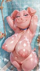 1female 1girl 1girls 2025 2025s ai ai-created ai_art ai_assisted ai_generated anthro anthro_female anthrofied areola areolae bath bathroom bathtub bedroom_eyes big_breasts blue_choker blue_eyes blush breasts choker eyebrows female female_anthro female_focus female_only furry furry_female half-closed_eyes hi_res high_quality high_resolution highres huge_areola huge_areolae huge_breasts huge_thighs illumination_entertainment illustrious_(stable_diffusion) large_breasts looking_at_viewer mammal massive_breasts massive_thighs naked naked_anthro naked_female narrowed_eyes nipples no_humans nude nude_anthro nude_female pig pig_ears pig_girl pig_humanoid pig_tail pink_areola pink_areolae pink_body pink_ears pink_nipples pink_skin pink_tail pony_diffusion_(model) pony_diffusion_xl puffy_nipples pussy rodent rosita_(sing) seductive shiny_skin shower shower_(place) shower_room showering showing showing_breasts showing_off sing_(film) sing_(movie) sing_2 sing_2_(movie) smile smiling smiling_at_viewer solo solo_anthro solo_female solo_focus stable_diffusion standing suid suid_humanoid suina suina_humanoid suine suine_humanoid sun sunset sus_(pig) synthneon tail thick_thighs thighs tile_floor tile_wall tiles universal_pictures universal_studios vagina voluptuous voluptuous_anthro voluptuous_female water wet_body wet_breasts wet_skin wide_hips