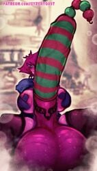 1futa beads breasts christmas christmas_ornaments christmas_stocking clothed clothed_futa cock_ring cock_sock cross_pasties futanari gigantic_balls gigantic_penis gyzertoast huge_balls huge_breasts huge_cock hyper_balls hyper_penis legs_spread nipple_pasties pasties penis penis_bigger_than_body penis_clothing pink_hair pink_skin solo solo_futa sophie_(gyzertoast) steamy sweat sweaty_balls testicles thighhighs urethral urethral_beads urethral_insertion useless_clothing x_pasties