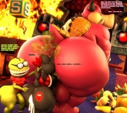 4boys absurd_res after_sex alternate_version_available anthro ass ass_tattoo beanish black_body black_scales blender_(artwork) bodily_fluids bowser cum cum_in_ass cum_inside dialogue digital_media_(artwork) domestic_pig doommusk face_in_ass facefart fart fart_fetish farting farting_in_face farting_in_mouth farting_on_another fat_ass fawful fire furry genital_fluids green_body green_skin group hand_on_butt hi_res koopa lire_(doommusk) male male/male mammal mario_(series) mario_and_luigi_(series) midbus mind_break musk musk_cloud nintendo nonhuman oral pig pink_body pink_skin questionable_consent rimming rimming_male scales scalie suid suine sus_(pig) sweat sweaty_butt