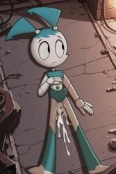 accurate_art_style ai_generated cum_in_pussy cum_inside embarrassed jenny_wakeman justsomebuddy my_life_as_a_teenage_robot xj-9