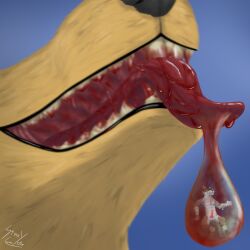 1:1 absurd_res anthro blood blood_drop blood_from_mouth blood_in_mouth blood_on_mouth blood_string bodily_fluids canid canine canis dripping drooling drooling_on_partner drooling_tongue drowning_in_goo duo enjoying extreme_size_difference hi_res imminent_vore macro male male/male mammal micro murid murine naughty_face nude open_mouth oral_vore rat rodent saliva saliva_drip saliva_on_tongue saliva_string size_difference snot sticky stinkycoyote swimming tongue tongue_out vore wolf