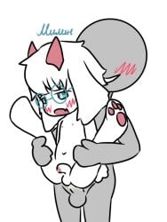 2boys anal anal_orgasm anal_sex anthro barefoot blue_eyes blush bodily_fluids bovid caprine cum cumshot duo ejaculation eyewear feet fur gay genital_fluids genitals glasses goat hands-free hi_res horn humanoid male mammal milingoat milinkapro nude open_mouth orgasm pawpads penetration penile penile_penetration penis penis_in_ass raised_leg spread_legs spreading white_body white_fur yaoi