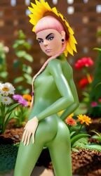 3on3freestyle ai_generated ass big blue body booty breasts cindy clothes clothing crack cute expression eyes face female fetish flower flowers focus girl hair kink kinky latex off outfit petite pink pose pussy rubber sexy showing skin skinny skinsuit spring suit tagme tight valentine's_day video wear white