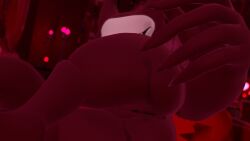 1female 3d 3d_model ass ass_focus big_arms big_hands butt_focus cryptiacurves demon female female_focus female_only fully_naked fully_nude imp naked naked_female no_bra no_clothes no_clothing no_panties nude nude_female oc only_female original original_character original_characters pussy pussy_focus pussy_peek red_body sitting_on_side solo solo_female solo_focus south_shaed tibbles_(oc) vr vr_media vrc vrchat vrchat_avatar vrchat_media vrchat_model white_face