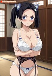 1girls ai_generated aindroidparanoid aoi_kanzaki ass big_ass big_breasts big_butt bra breasts busty cameltoe cleavage curvy cute demon_slayer fat_ass female female_only hair hi_res hips huge_ass huge_breasts human kanzaki_aoi_(kimetsu_no_yaiba) kimetsu_no_yaiba large_ass large_breasts legs lingerie narrow_waist panties slim_waist tagme thick_ass thick_thighs voluptuous waist wide_hips