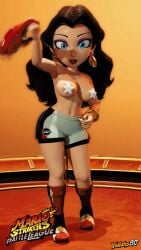 ai_generated armpits big_boobs big_breasts big_earrings big_lips big_tits black_eyebrows blue_eyes boobs boobs_out bracelet breast breasts_out brown_hair brown_hair_female celebrating celebration character_select collarbone edited eye_makeup female female_focus female_human female_only golden_bracelet golden_earrings grok grok_imagine hands_holding hips in_game jersey knees legs long_hair lubricated_skin mario_(series) mario_strikers mario_strikers:_battle_league multicolored_shoes multicolored_shorts navel nose oiled_body oiled_breasts oiled_skin oiled_tits orange_background pasties pauline pauline_(mario) purple_blush purple_eyeshadow red_jersey red_lipstick red_nail_polish red_nails red_shirt red_socks screaming sexy_body sexy_female shiny_body singer soccer_jersey soccer_player soccer_shoes soccer_uniform sound sound_effects star super_mario_bros. sweaty_body sweaty_boobs sweaty_breasts sweaty_tits tagme take_off_shirt thin_eyebrows tits tits_out video video_edit video_game video_game_character video_game_franchise video_games visible_areola visible_teeth white_pasties white_star woman woman_focus woman_only woman_solo yallahs80