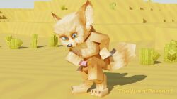 16:9 animal_genitalia animal_penis animated animated_png anthro balls big_ears blender_(artwork) blender_(copyright) blender_cycles_(artwork) cactus canid canine canine_genitalia canine_penis desert digital_media_(artwork) eye_roll feran_(hytale) fluffy fluffy_tail fox fur genitals hand_on_back high_framerate hypixel_studios hytale knot knot_play knotted_penis looking_pleasured male male_only mammal masturbation moan nature outside penis plant sand shaking_head shaking_legs solo solo_male standing standing_masturbation tail tan_body tan_fur theweirdperson1 widescreen