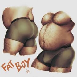 ass bara bear_(body_type) big_ass big_breasts big_butt blumnight bubble_ass bubble_butt bulge chest_hair chubby dat_ass dat_butt fat fat_ass fat_butt gay hairy hairy_chest huge_ass huge_butt large_ass large_butt male male_only round_ass round_butt solo thick_ass thick_butt