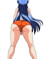 ai ai_art ai_generated animated animation ass b-ko_daitokuji big_ass booty booty_shorts female female_only project_a-ko tagme video