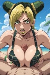 jolyne kujo from jojo's bizarre adventure by pinku