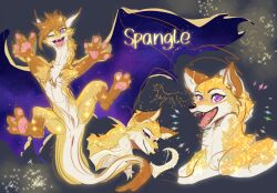 2026 anus claws digital_drawing_(artwork) digital_media_(artwork) dragon feet female feral fingers front_view fur genitals hi_res looking_at_viewer mythological_creature mythological_scalie mythology scalie simple_background smile solo tail tenebscuro toes vulva