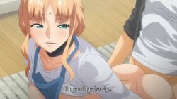 2d animated ass big_ass big_breasts blowjob breasts censored clothed clothing cum cum_in_pussy cum_inside doggy_style ejaculation english_subtitles english_text fellatio fujimaki_tatsuya hajimete_no_hitozuma handjob hentai_series hi_res huge_ass huge_breasts japanese_voice_acting kawai_ayako licking_penis longer_than_one_minute mary_jane_(company) milf moaning moaning_in_pleasure mole nakadashi sex sex_from_behind sound tagme video wanting_more