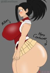 1girls 2026 alternate_version_available arrow arrow_(symbol) artist_name ass big_ass big_breasts black-haired_female black_hair black_hair_female blush blush_face blushed_face blushing_female boku_no_hero_academia breasts clothed clothed_female clothing embarrassed embarrassed_female english english_text evil_container female female_focus female_only fully_clothed fully_clothed_female gigantic_breasts hero_costume hero_outfit_(mha) huge_ass huge_breasts light-skinned_female light_skin meme meme_reference milfloverdraws momo_yaoyorozu momo_yaoyorozu_(hero_outfit) my_hero_academia side_ass side_boob side_view sideass sideboob solo solo_female solo_focus text thick_thighs thighs thunder_thighs yaoyorozu_momo yaoyorozu_momo_(hero_outfit)