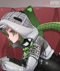 1boy 2d 2d_animation animated arknights arknights:_endfield ass_focus bodysuit boobs_out breasts breasts_out cum cum_in_pussy cum_inside cum_overflow cuming cute elf_ears endministrator_(arknights) female fluorite_(arknights:_endfield) geministarsign gloves grabbing_balls grabbing_from_behind green_eyes green_hair holding latex_clothing long_video longer_than_10_seconds longer_than_30_seconds longer_than_one_minute loop male_endministrator_(arknights) mask masked masked_male opennsfwsp ponytail reptile_girl reptile_humanoid reptile_tail reverse_cowgirl_position sabapuf slap slapping_face smile smiley_face sofa sofa_sex sound sound_effects tagme vaginal_penetration vaginal_sex video white_body white_boots white_girl white_jacket x-ray