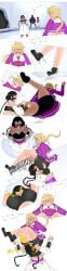 ass battle disgusted_expression facesitting fart fart_cloud fart_fetish farting_in_face farting_in_mouth farting_on_face lazei slipping tagme thick_thighs