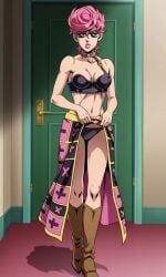 ai_generated darkcry female female_only jojo's_bizarre_adventure showing_panties trish_una