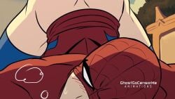 anal anal_sex animated ass ass_focus ass_grab balls bara big_ass big_butt big_penis bulge clothed clothed_sex dirty_talk erect_penis erection full_body gay ghostgocensorme holding_penis iron_fist iron_fist_(marvel_rivals) lin_lie longer_than_30_seconds longer_than_5_minutes male male_focus male_only male_penetrated male_penetrating male_penetrating_male marvel marvel_comics marvel_rivals mask masked masked_male moaning moaning_in_pleasure muscular muscular_male partially_clothed penetration penis penis_in_ass penis_out peter_parker phoenixeroaudio pubes pubic_hair reverse_cowgirl_position size_difference sound spider-man spider-man_(marvel_rivals) spider-man_(series) spread_legs stroking_penis tagme talking tied_up versatile verse_(role) video voice_acted yaoi