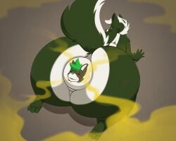 anal anal_sex anal_vore anthro anus anus_holding_torso ass big_anus big_ass big_butt canid canine canis clenched_anus duo fart fart_cloud fart_fetish farting_on_another farting_on_prey farting_while_penetrated feet_first fluffy fluffy_tail fox gassy hi_res huge_ass huge_butt hybrid larger looking_back male male/male mammal mephitid oliver_(rbaker) partially_inside penetration rikuaoshi simple_background size_difference skunk smaller_male smelly smelly_butt smile tail thick_thighs vore wolf