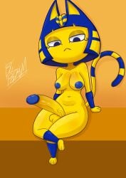 1futa animal_crossing ankha anthro areolae balls bgredrum big_areola big_balls big_breasts big_cock big_nipples big_penis big_testicles blue_eyes breasts cock dickgirl erect_nipple erect_nipples erect_penis erection furry furry_futa futa_only futanari huge_balls huge_breasts huge_cock huge_nipples huge_testicles intersex large_areolae large_balls large_breasts large_cock large_penis large_testicles nipples nude nude_futanari penis scrotum solo testicles uncensored veiny_penis yellow_body yellow_penis