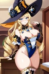 ai_generated fanart genshin_impact navia_(genshin_impact) navia_caspar tagme
