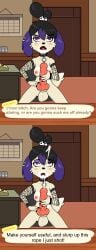 animal_crossing canine cock cum dick dickgirl dog_penis foreskin futanari futanaricatlover goth goth_girl goth_makeup goth_mommy intersex isabelle isabelle_(animal_crossing) knot knotted_penis masturbating masturbation piercings solo
